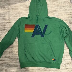 Aviator Nation Green Hoodie